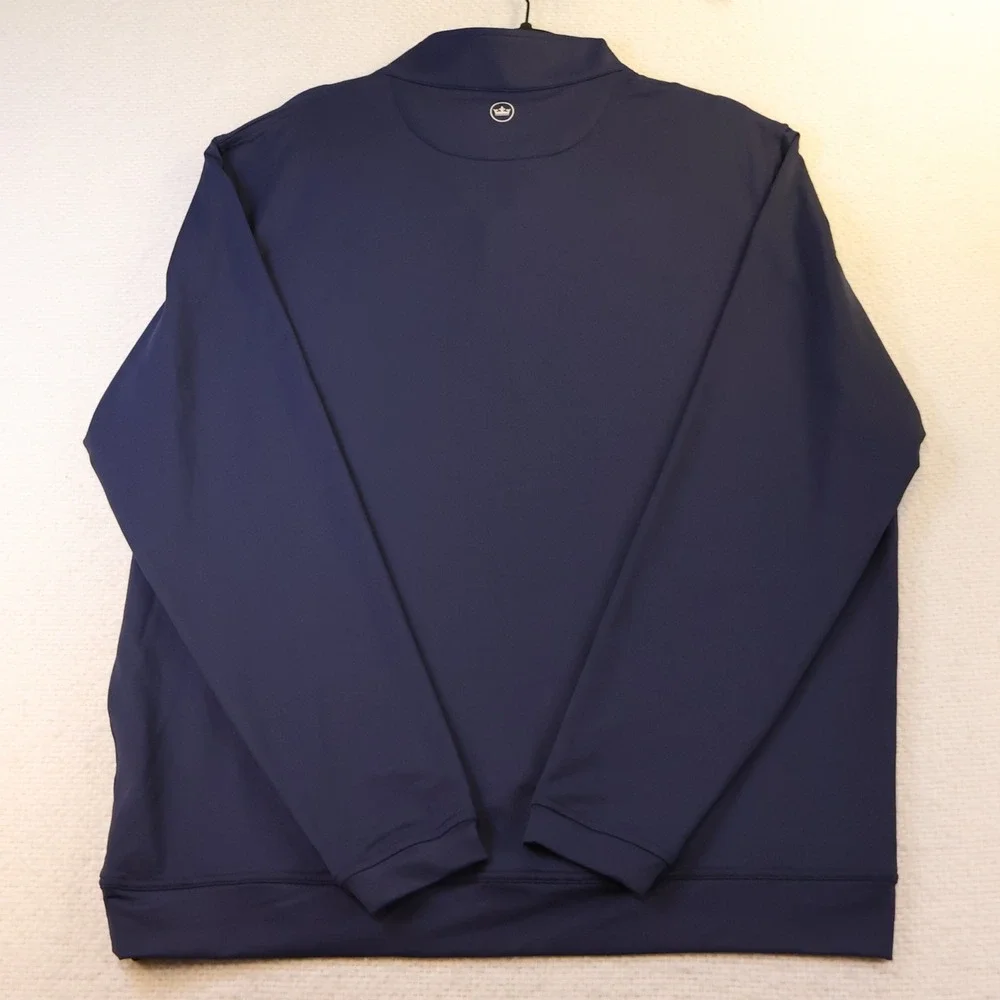 Peter Millar Mens XL Pullover Navy US Amateur 122nd Ridgewood 1/4 Zip ME0EK40